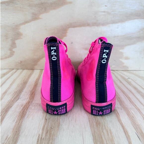 Converse All Star - OPI x CT High - Sneakers - Pink - Women's - 6.5 - 165658C - Picture 7 of 10